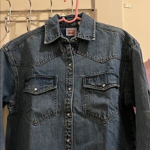 Levi's Blue Denim Shirt